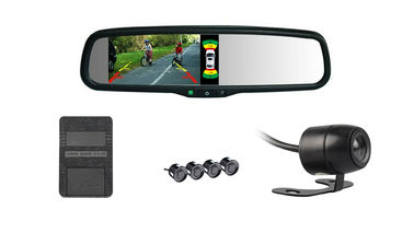 5 &quot;LCD وقوف السيارات نظام الاستشعار 640 * 480 مرآة الرؤية الخلفية عالية الدقة